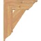 Ekena Millwork Traditional Traditional Smooth Bracket, Western Red Cedar, 5 1/2"W x 20"D x 24"H BKT06X20X24TRA01SWR - alternate 2